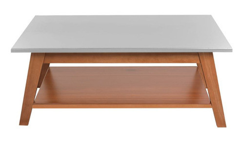 Mesa De Centro Madeira Maciça New Veneza Branco 0