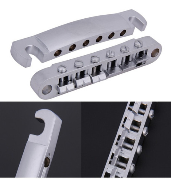 Ponte Tune-o-matic Cor Prata Fosca Sem Brilho Cod 160 0 Ponte Tune-o-matic Cor Prata Fosca Sem Brilho Cod 160 0