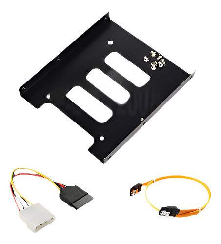 Lof 2pcs, 2.5  A 3.5  Bahía Ssd Disco Duro Hdd Montaje Sopor 0