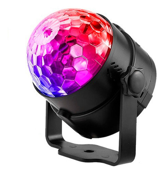 Media Bola Rgb Ch. C/movimiento Para Reuniones O Fiestas 0