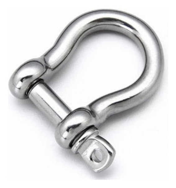 Manilha Balão 10mm Inox 316 Tipo Ferradura Lancha Barco 0