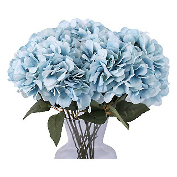 Cabina De Kimura Flores Falsas Hortensias De Seda Artificial 0