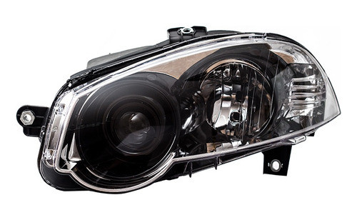 Optica Izq Fondo Cromado Fiat Strada Adv 2014-17  D/cab 3p 0