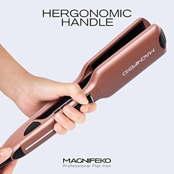 Magnifeko Plancha De Pelo Profesional De Hierro 1 Magnifeko Plancha De Pelo Profesional De Hierro 1