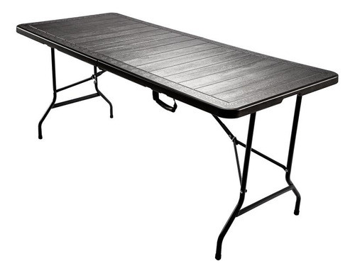Mesa Plegable Negro Polietileno Alta Densidad Aveo 0