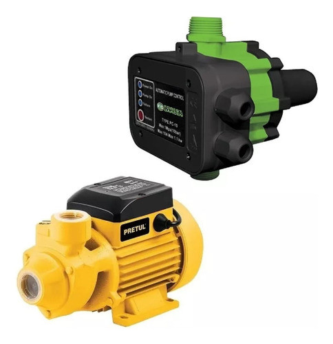 Press Control Automático De Presión + Bomba Agua Periférica 0