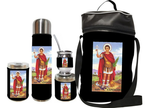 Equipo De Mate Set Matero Completo San Expedito. Ecocuero 0