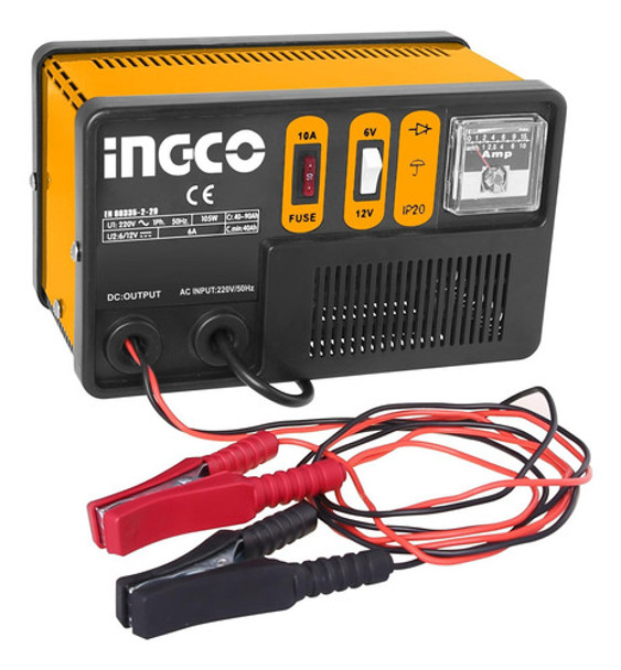 Cargador De Bateria Auto Moto Ingco Portable 6/12v Cb1501 0 Cargador De Bateria Auto Moto Ingco Portable 6/12v Cb1501 0