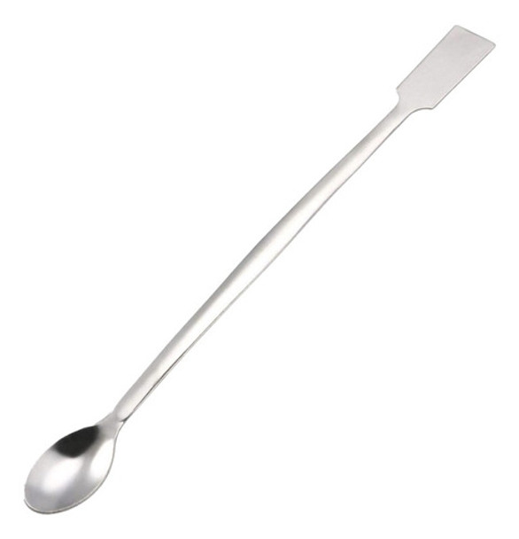 Espátula Con Cuchara De Acero Inoxidable - 20 Cm. 0