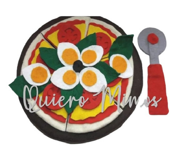 Pizza De Fieltro Quiero Mimos Sámano Uruguay 0 Pizza De Fieltro Quiero Mimos Sámano Uruguay 0