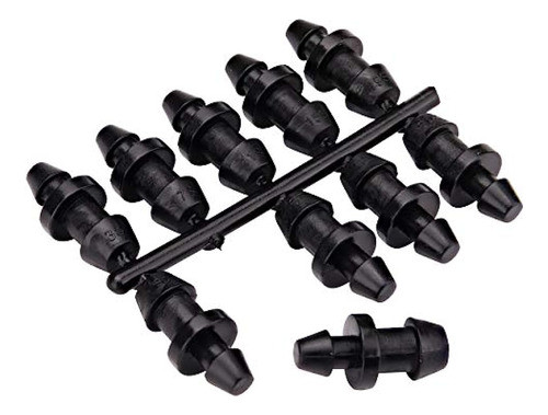 Raindrip 646050b Tapón De Riego Por Goteo 50pk De Doble Aguj 0