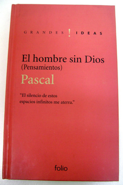 El Hombre Sin Dios Pascal Folio Grandes Ideas Usado Ok Boedo 0