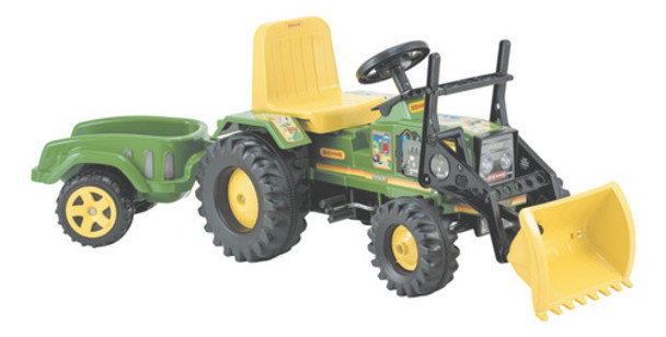 Tractor Biemme Granjero A Pedal Con Pala Y Carro Ub 0