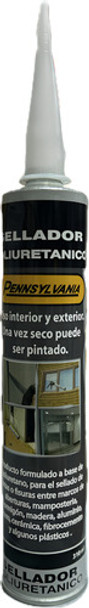 Sellador Poliuretánico Pennsylvania 310ml Pintable Blanco 0