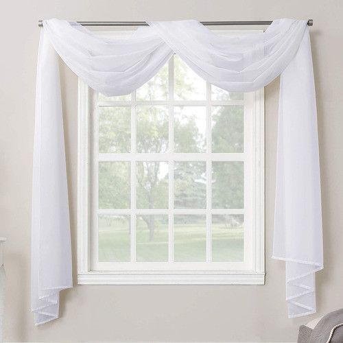 No. 918 Emily Panel De Cortina De Gasa Transparente 0