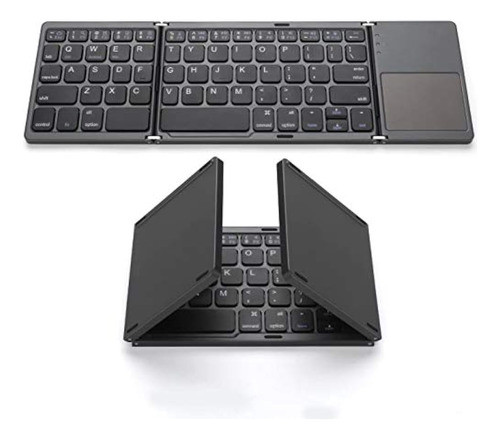 Gimibox Teclado Bluetooth Plegable, Tamaño De 0