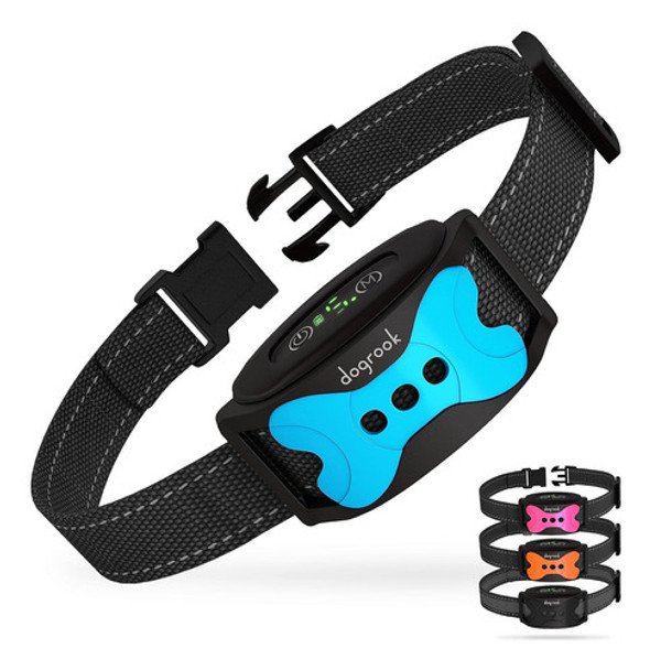 Collar Antiladridos Perros  Recargable  Impermeable  5 Nivel 0