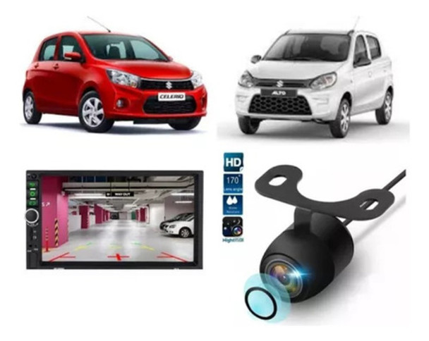 Camara De Reversa + Instalación Para Suzuki Alto Y Celerio 0