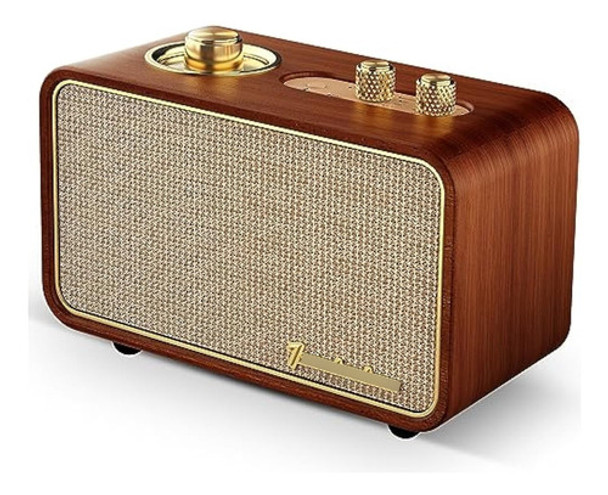 Trenbader Artlink - Altavoz Bluetooth Retro, 0