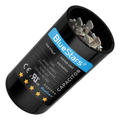 Bluestars - Condensador De Arranque Redondo Ultra Duradero D 0