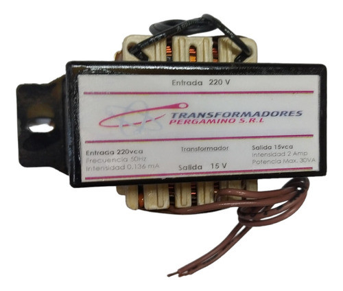 Transformador 220 A 15v 2a 30w 0