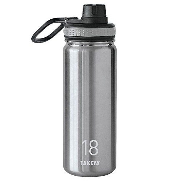 Takeya Actives Botella Agua Acero Inoxidable 18oz Acero 0