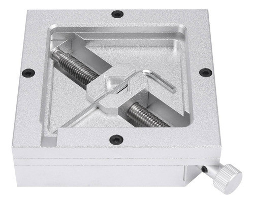 Suporte De Modelo De Estação De Rebola Prateado De 90 Mm Par 0