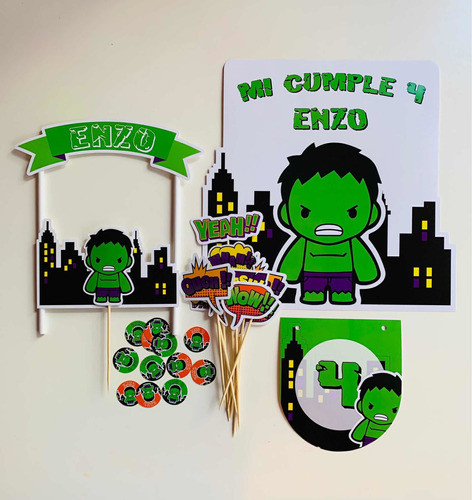 Kit Increíble Hulk 0