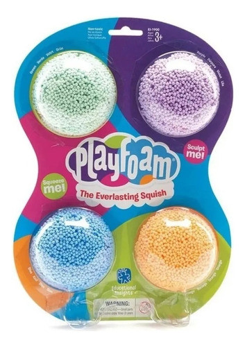 Masa Bolitas Playfoam Classic  Sensorial No Se Seca 0