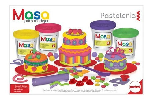 Masa Para Moldear Modelo Pasteleria Original De  Antex 0