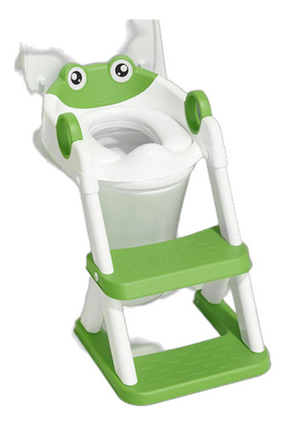 Asiento De Inodoro Para Niños De 2 En 1 Con Escalera 0