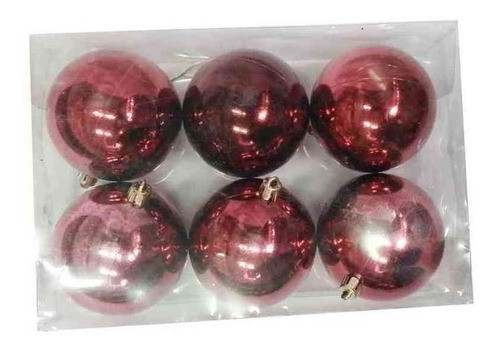 Esferas Metalizadas 8cm (6 Unidades), Chirimbolos 0