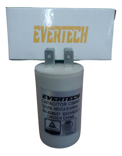 Capacitor 5 Uf  Evertech    Ghg 0