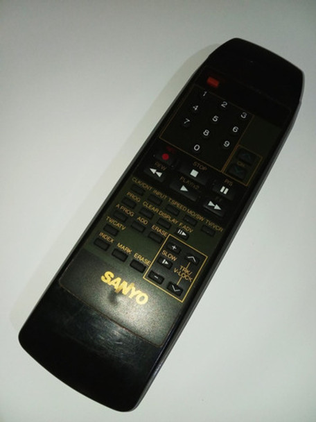 Controle Remoto Video K7  Sanyo Original Cr1099 Para Vhr9400 0