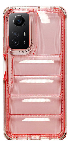 Protector Para Xiaomi Redmi Note 12s Puffer Rosado 0