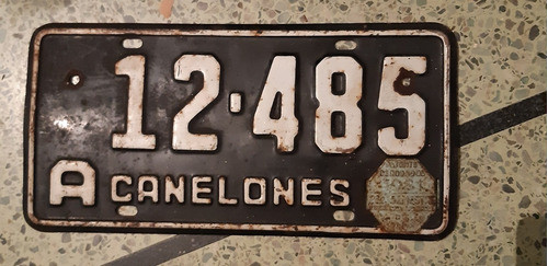 Matricula Canelones 12.485 Conf 0