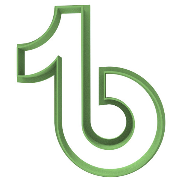 1111 Tik Tok Silueta Cortante Para Galletas 0