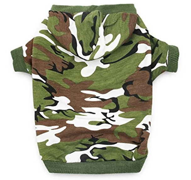 Droolingdog Sudadera Con Capucha Para Perros Camuflaje Ropa 0