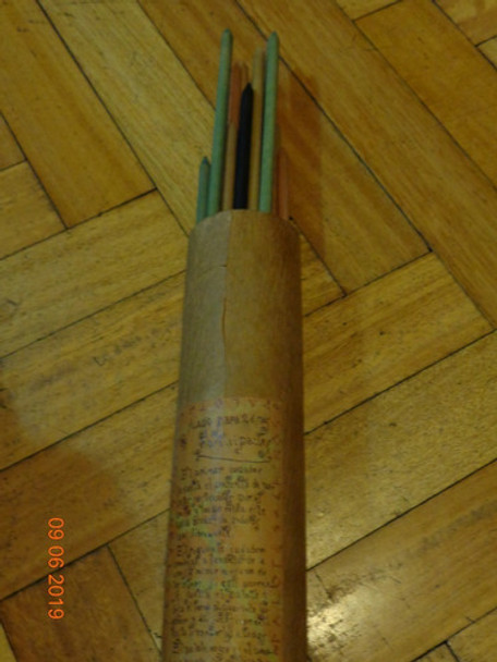 Juego De Mesa. Palitos Chinos. De Madera. Con Estuche 0