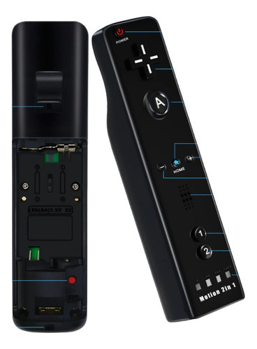 Joystick Compatible Con Nintendo Wii 0