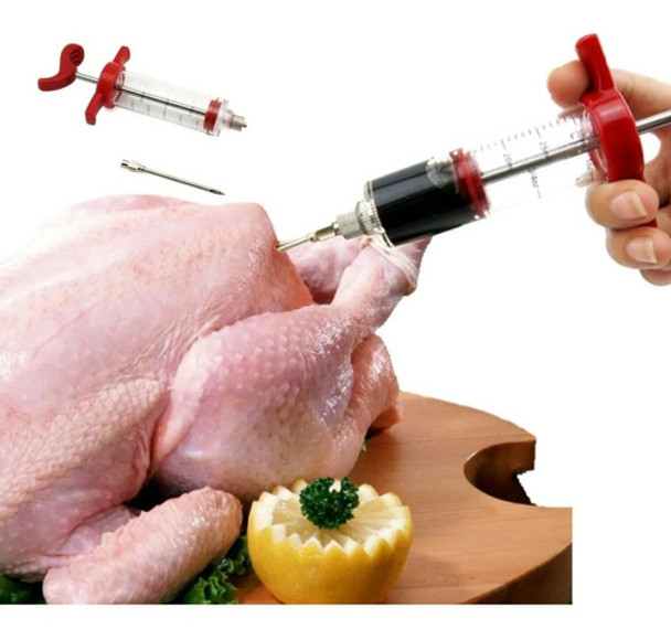 Jeringa Gastronómica Ml C/ Aguja De Acero Hogar Cocina 0