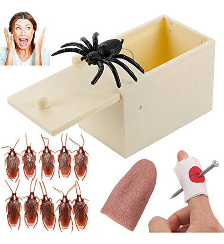 Laugwey Divertida Caja Sorpresa De Broma, Caja De 0