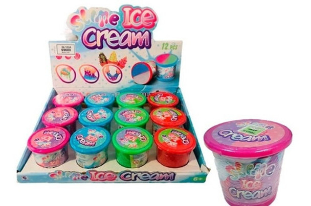 Slime Ice Cream Monocolor Surtdo 0 Slime Ice Cream Monocolor Surtdo 0