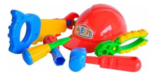 Juguete Casco Con Herramientas Calesita 453 Juguete Infantil 0