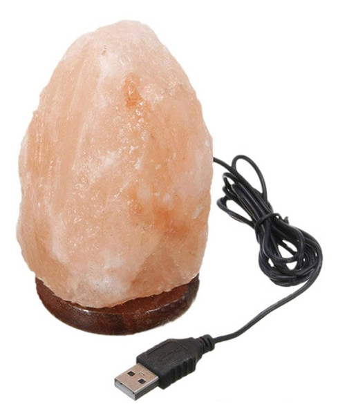 Mini Lampara De Sal Del Himalaya (usb) 0