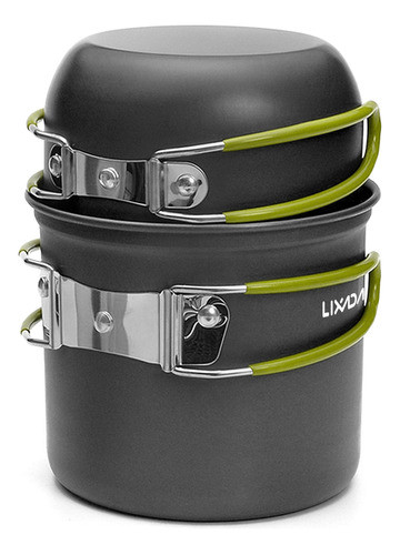 Kit De Conjunto De Panelas De Alumínio Pans Mess Camping Coo 0