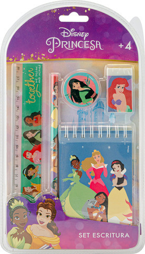 Set 5 Piezas Escritura  Princesas - Mosca 0