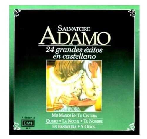 Salvatore Adamo 24 Grandes Exitos En Castellano Cd Wea 0