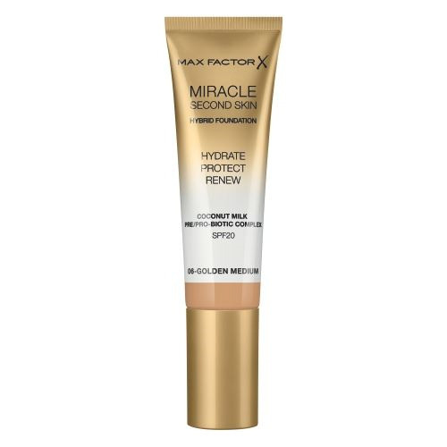 Base Max Factor Miracle Second Skin N°006 Golden Medium 0