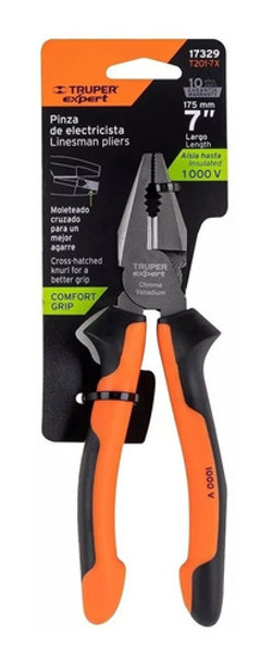 Pinza Universal Electricista Aislante 1000v Truper 17329 0